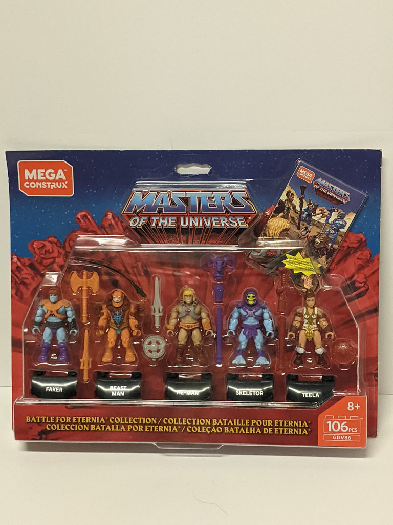 Master of The Universe Construx Battle For Eternia Collection Set