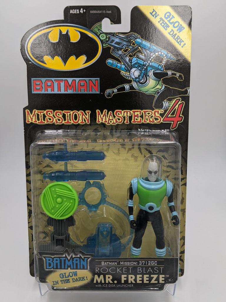 Vintage Batman Missions 4 Rocket Blast Mr. Freeze MOC