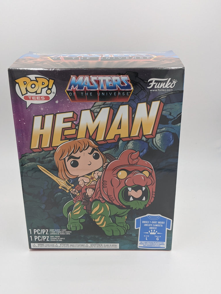 Funko Pop & Tee Masters of The Universe He Man Walmart Exclusives MISB