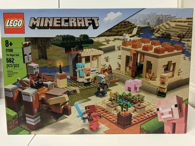 Lego Minecraft The Villager Raid Set MISB