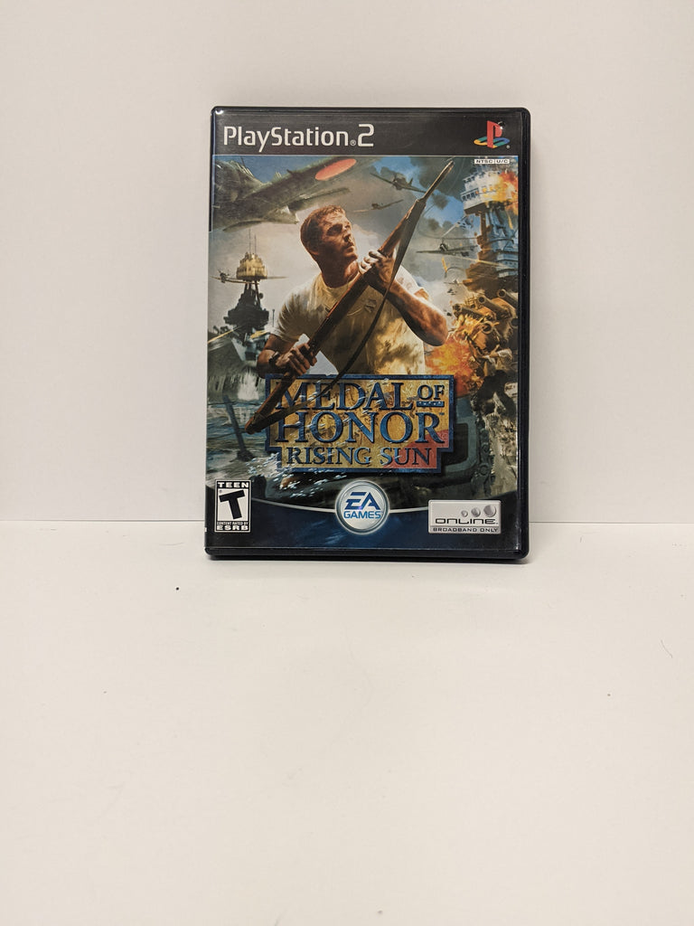 PS2 Medal of Honor Rising Sun game USED CIB UNTESTED