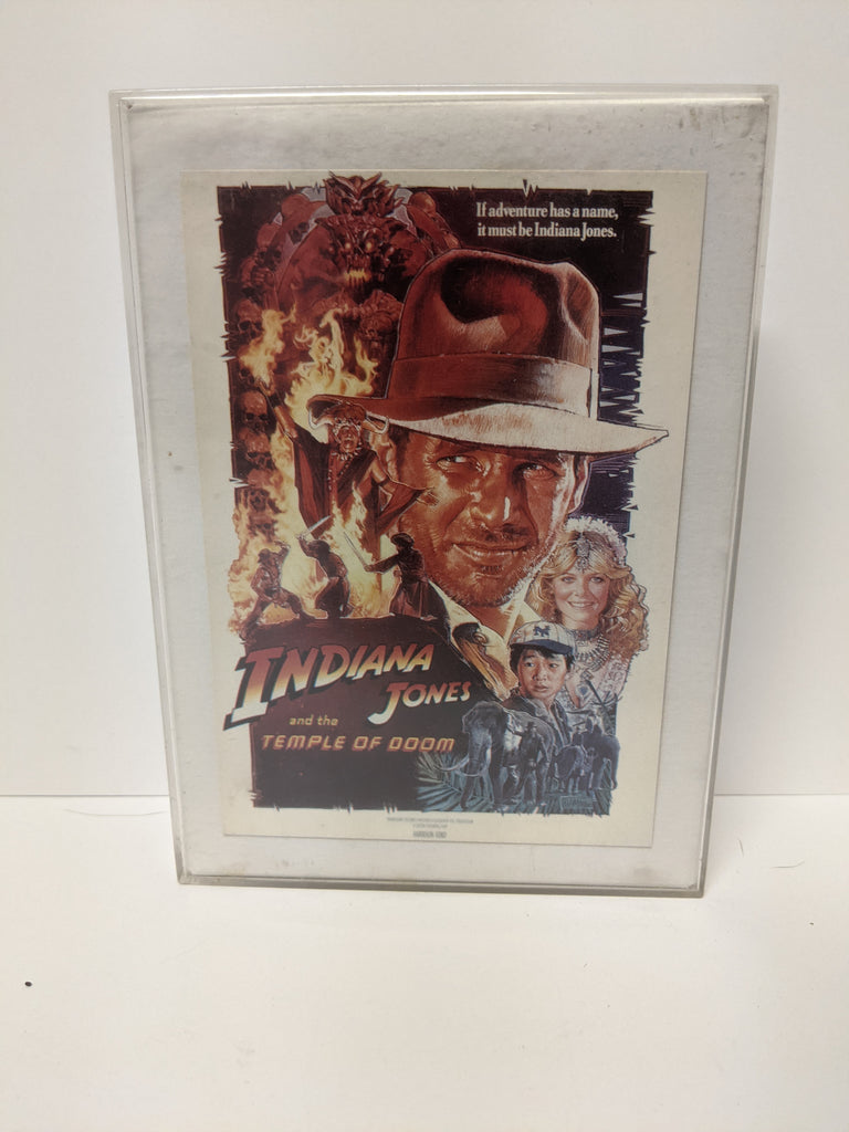Vintage Indiana Jones Temple of Doom Display Box