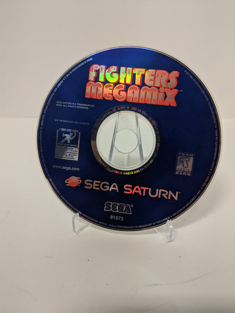 Fighters Megamix Sega Saturn Videogame Loose UNTESTED