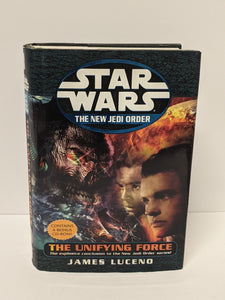 Star Wars The New Jedi Order The Unifying Force Hard Cover With CD Novel