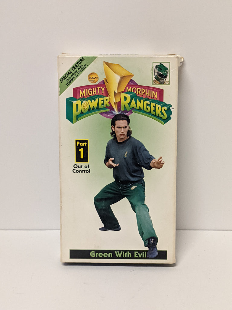 Mighty Morphin Power Rangers Green with Evil Part 1 VHS (USED)