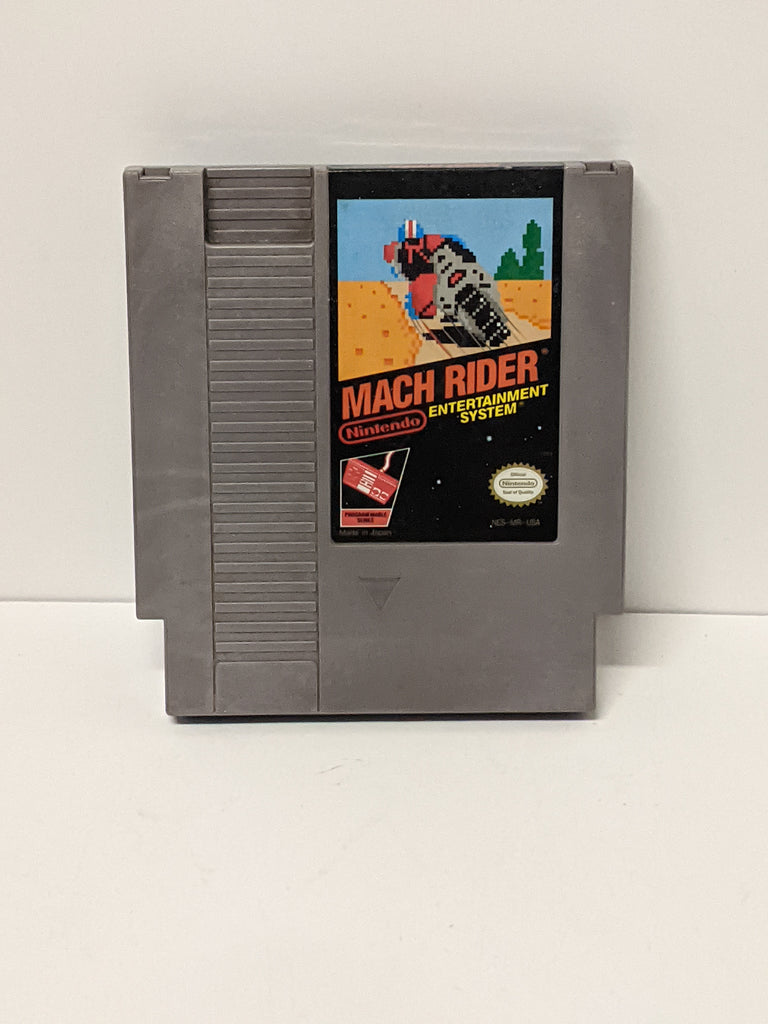 Vintage NES Mach Rider (USED) UNTESTED