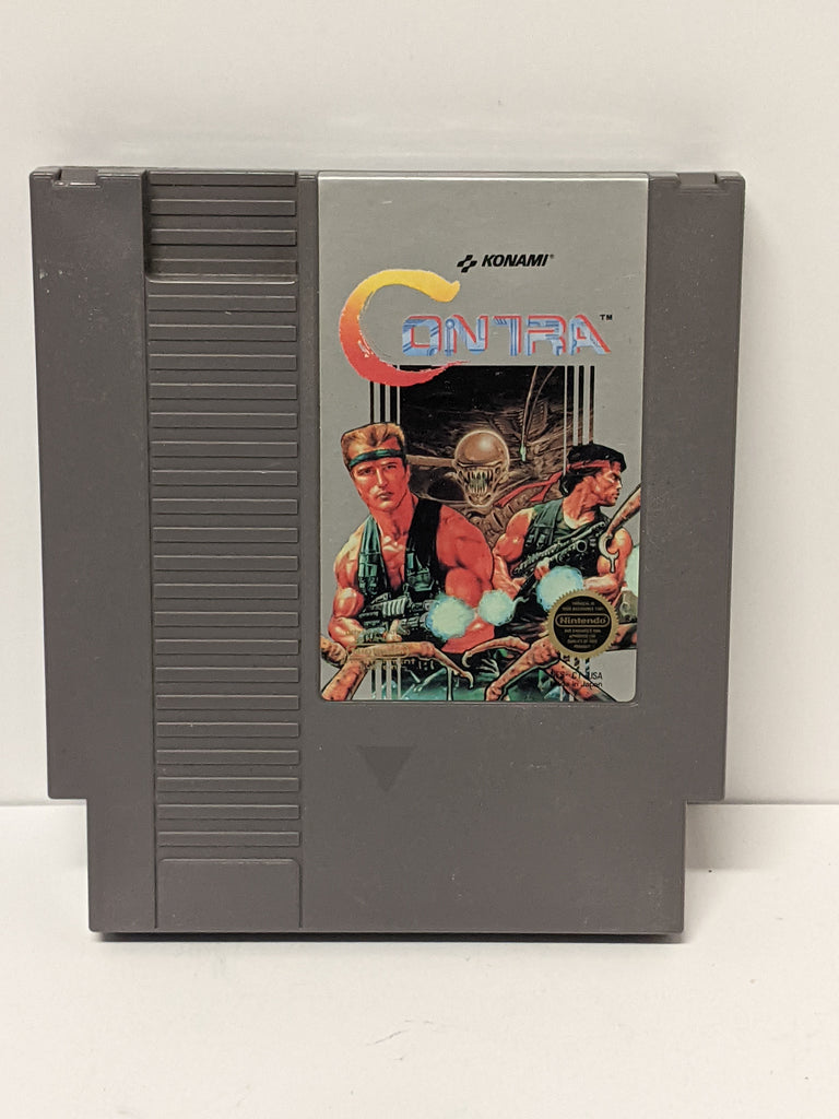 Vintage NES Contra (USED) UNTESTED