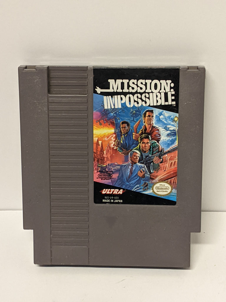 Vintage NES Mission Impossible (USED) UNTESTED