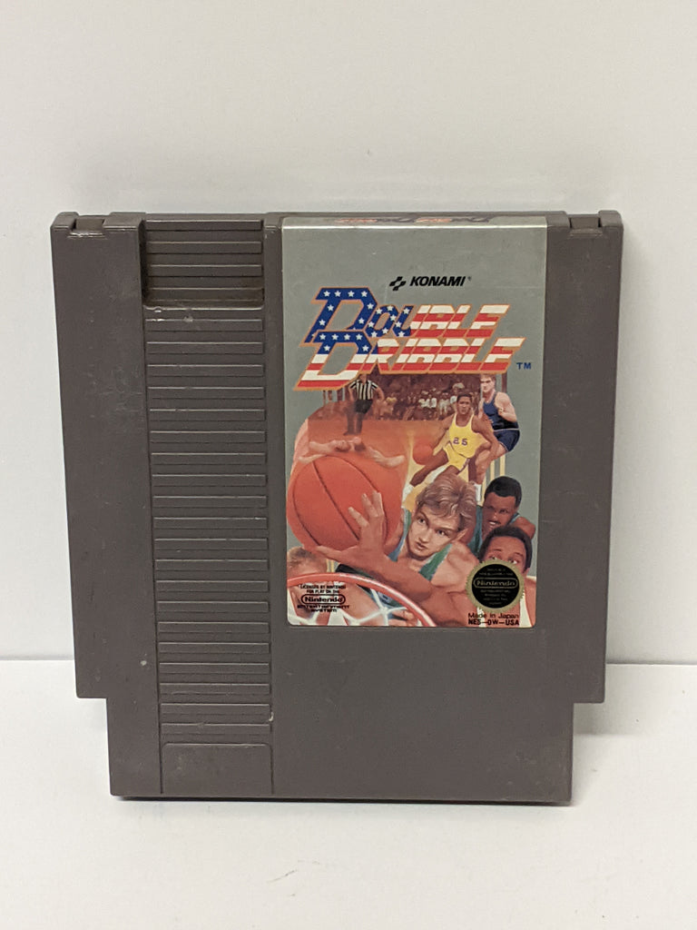 Vintage NES Double Dribble (USED) UNTESTED