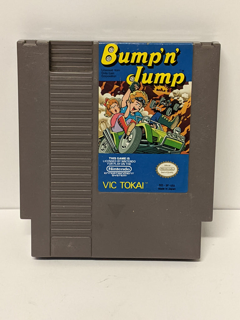Vintage NES Bump' N' Jump (USED) UNTESTED