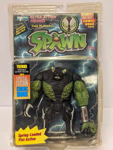 Vintage Spawn Tremor with Comic Book MOC