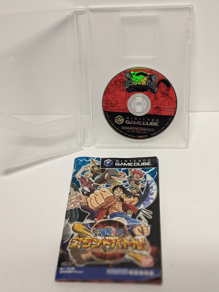 Vintage Japanese One Piece Gamecube In Case USED (UNTESTED)
