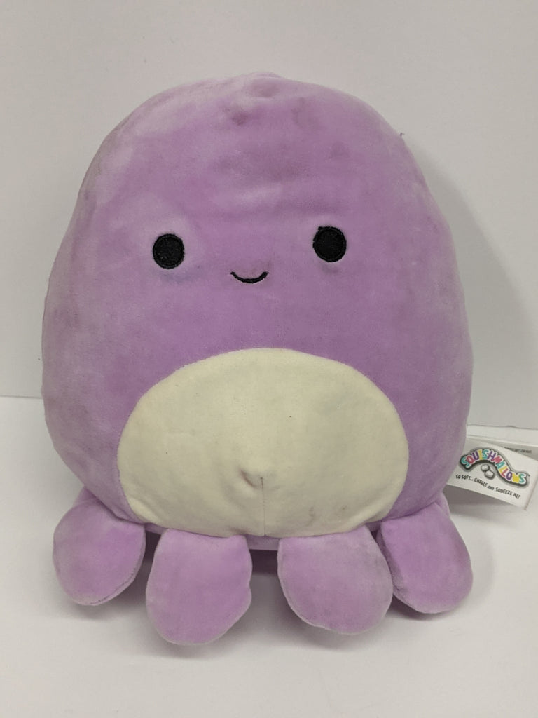 Purple Octopus Squishmallow Used