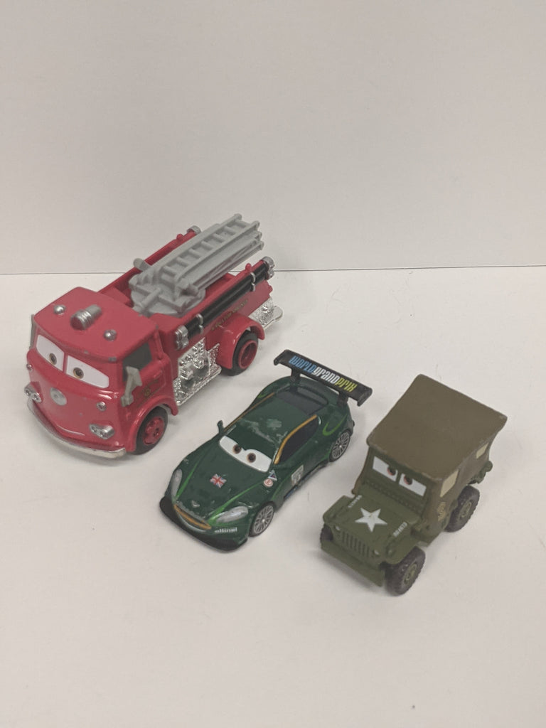 Lot of 3 Pixar Cars Vehicles Loose