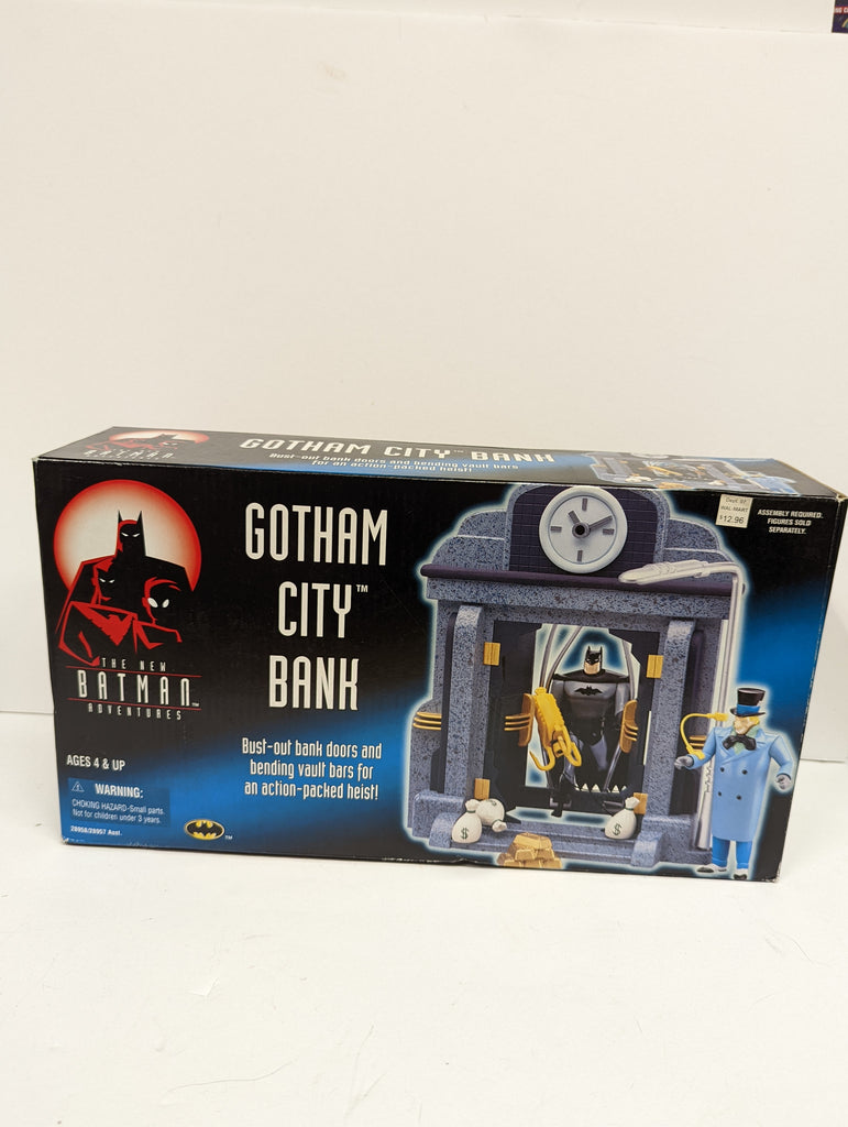 Vintage Batman TAS Gotham City Bank Sealed Brand New