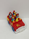 1989 Mattel Mickey Mouse Fire Truck USED