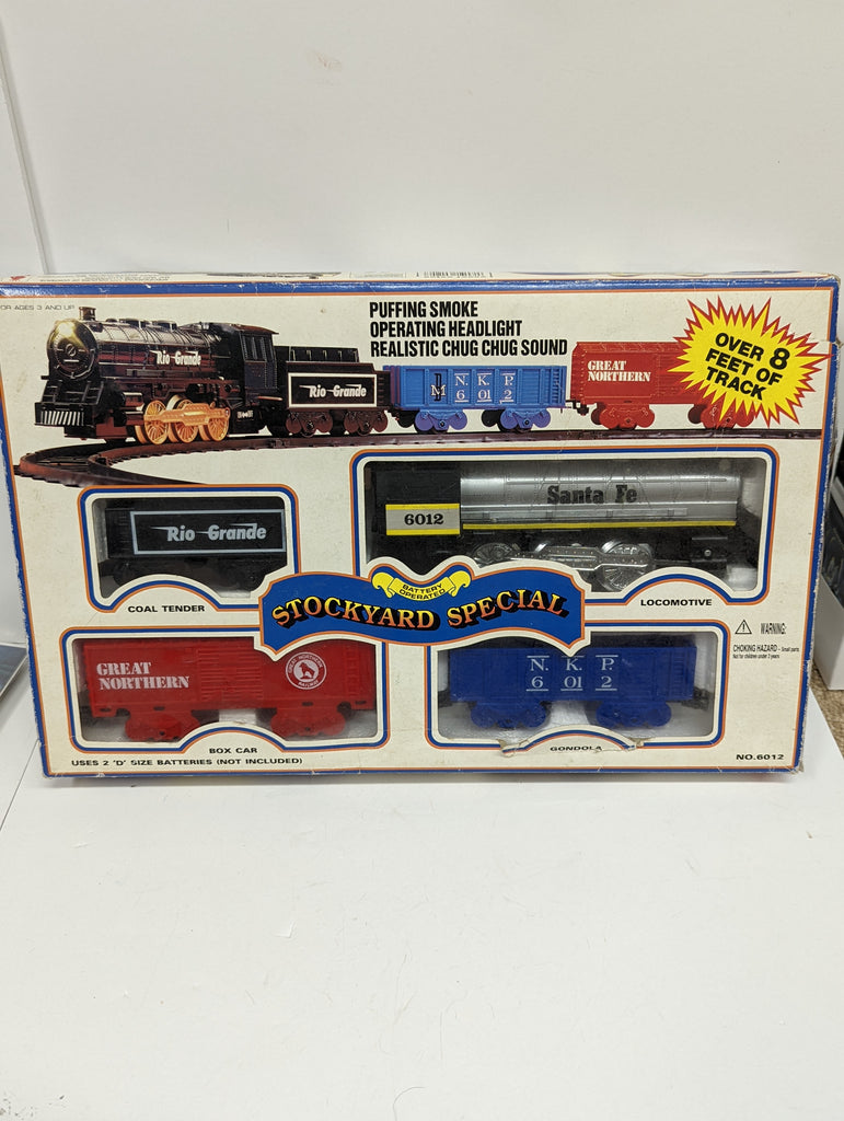 1991 Stockyard Special Train Set in Box USED