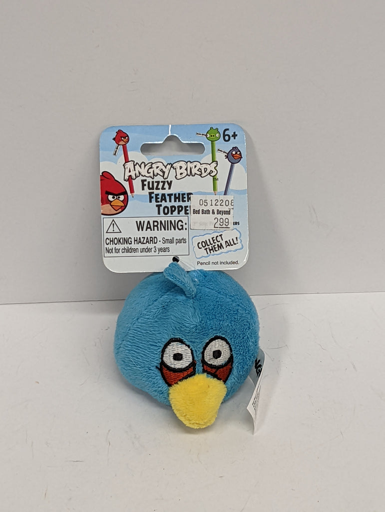 Angry Birds Fuzzy Feather Topper Plush with Tag
