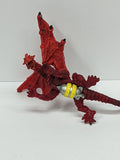 1993 Mighty Max Storm Dragon Red Dragon Figure USED