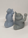 1995 Pizza Hut Casper Puppets Fatso & Stinky Loose USED 1A