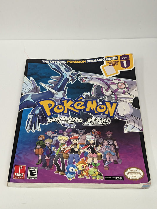Pokemon Diamond & Pearl Strategy Guide NO POSTER 1A