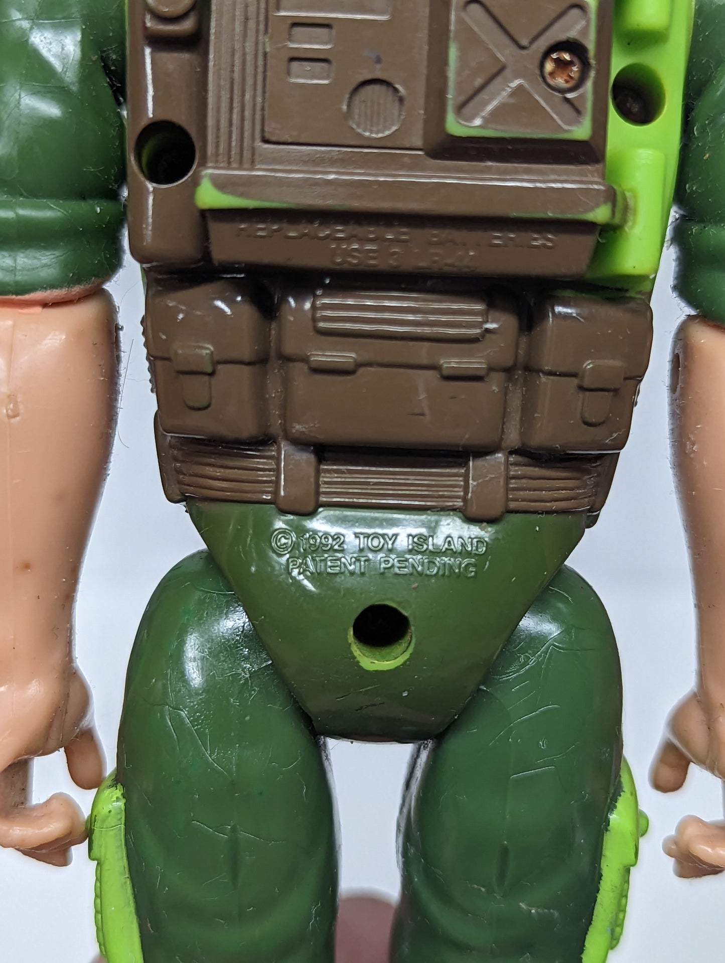 1992 Toy Island Command Figure Loose UNTESTED 1A