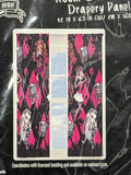 Monster High Lights Off Room Darkening Drapery in Packaging 1A