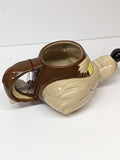 1989 Looney Tunes Wild Coyote Cermaic Mug with Tag 1B