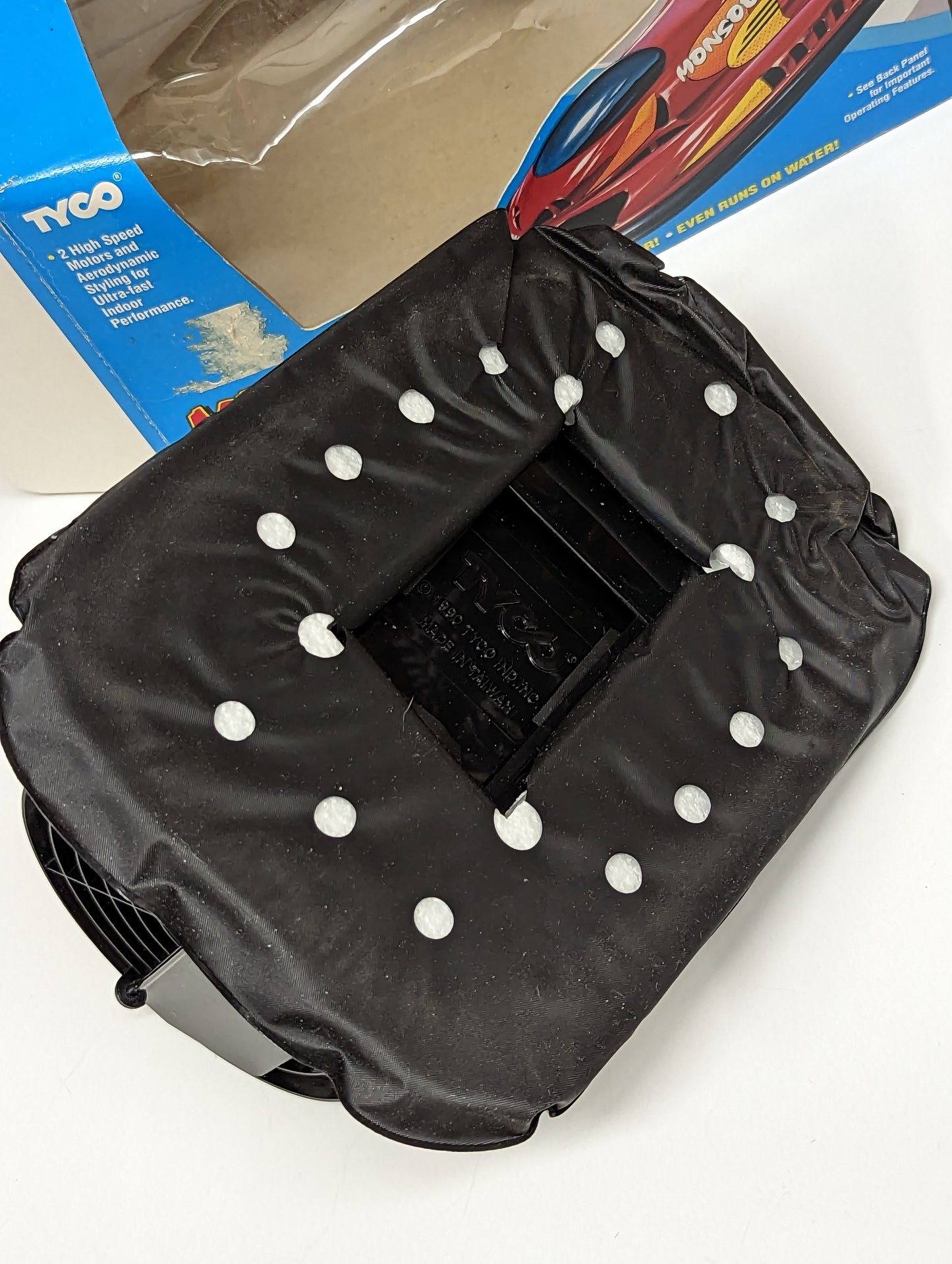 1990 TYCO Monsoon Hovercraft Battery Operated in Box 1B