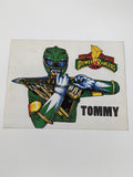 Vintage 90s Power Rangers Tommy Print 1B