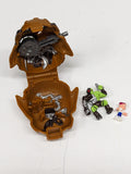 1992 Mighty Max Horror Head Skull Warrior Playset Loose 1B