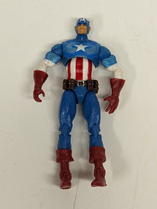 2009 3.75" Captain America Figure Loose 1B