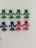 23 Bulky Power Ranger Pencil Toppers Loose 1B